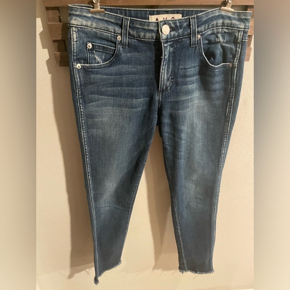 AMO Stix Crop Jeans in Sweetheart Size 27 - Picture 2 of 5